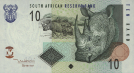 South Africa P128 10 Rand 2005