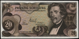 Oostenrijk P142 20 Schilling 1967