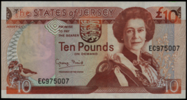 Jersey P22.a 10 Pounds 1993