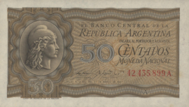 Argentinië P259.b 50 Centavos 1947 (1950)