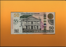 Surinam Dollars PLSD3.1.c1 50 Dollars 2012