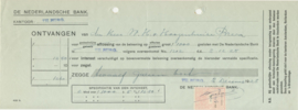 Netherlands, Tilburg, Redeeming stocks, De Nederlandse Bank, 1928