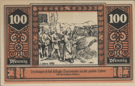 Duitsland - Noodgeld - Wilsnack Grab/Mehl.:1433 100 Pfennig 1922