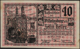 Austria - Emergency issues - Wilhelmsburg KK.1235 10 Heller 1920
