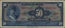 Mexico  P49 50 Pesos 1972