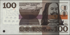 Nederland PL103/AV086 100 Gulden 1970