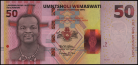 Swaziland - Eswatini  P-W46.a 50 Emalangeni 2024 HERDENKINGSUITGAVE
