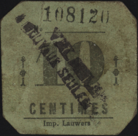 France - Emergency - Mouvaux JPV-59.3092 10 Centimes (No date)