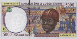 Centraal Afrikaanse Staten/Centraal Afrikaanse Republiek P304F.e 5.000 Francs 1999