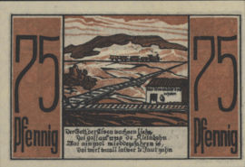 Duitsland - Noodgeld - Medebach Grab/Mehl.:875 75 Pfennig 1921