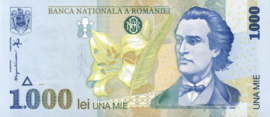 Roemenië P106 1.000 Lei 1998