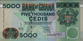 Ghana  P34 5.000 Cedis 2006