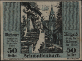 Austria - Emergency issues - Wachauer Notgeld KK. 1122 50 Heller 1920
