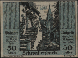 Oostenrijk - Noodgeld - Wachauer Notgeld KK. 1122 50 Heller 1920