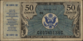 Verenigde Staten van Amerika (VS)  PM18 50 Cents (19)47 (No date)