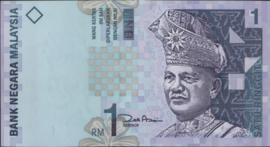 Malaysia  P39 1 Ringgit 1998 (No date)