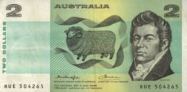 Australia  P43.b3 2 Dollars 1974 (No date)