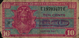 Verenigde Staten van Amerika (VS) PM30 10 Cents (19)52