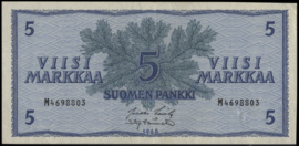 Finland  P99.a 5 Markkaa 1963