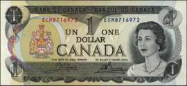 Canada  P85/B348 1 Dollar 1973