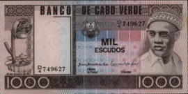 Cape-verde  P56 1,000 Escudos 1977