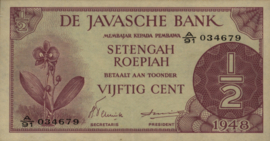 Nederlands Indië, Federal issues 1946 (1950)  PLNI31 ½ Gulden 1948