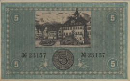 Duitsland - Noodgeld - Neckarsulm Geiger:368 5 Mark 1918