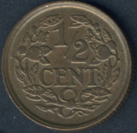 Nederland Sch.1019 1/2 Cent 1937