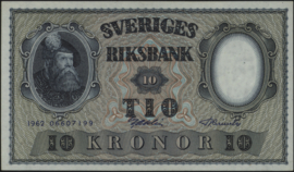 Sweden P43.i 10 Kronor 1962