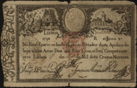 Portugal   P5 10.000 Reis 1798