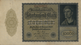 Duitsland Ros.069c:R 10.000 Mark 1922 DEU78c:R