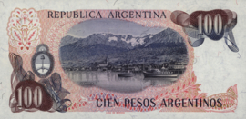 Argentina P315 100 Pesos Argentinos 1983-85 (ND)