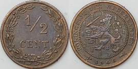 Nederland Sch.1005 1/2 Cent 1906