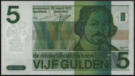 Nederland  PL23.a 5 Gulden 1973