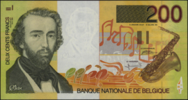 Belgium P148 200 Francs 1995 (No Date)