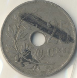 Belgique KM68.1 25 Centimes 1913-1929