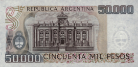 Argentina P307 50.000 Pesos 1979-83 (ND)