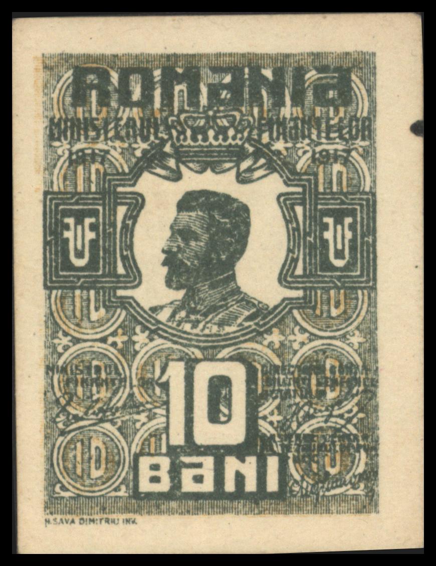 Roemenië  P69 10 Bani 1917 (No date)