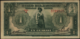 Paraguay P178 1 Guarani 1943