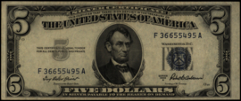 Verenigde Staten van Amerika (VS) P417.a 5 Dollars 1953