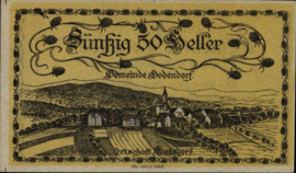 Austria - Emergency issues - Bodendorf  KK.:96 50 Heller 1920