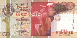 Seychellen  P40 100 Rupees 2000