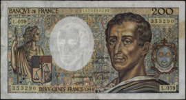 France P155 200 Francs 1988