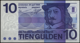 Nederland  PL47.b2.R 10 Gulden 1968 REPLACEMENT