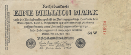 Germany Ros.:92.b4: W 1,000,000 Mark 1923