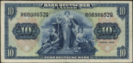 Duitsland - BRD P16.a4 /R 10 Deutsche Mark 1949
