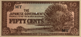 Malaya PM4.b 50 Cents 1942-1945