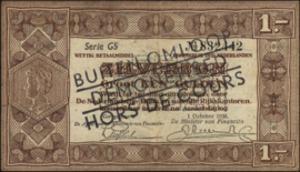 Nederland   PL4/AV004 1 Gulden 1938 Buiten Omloop Gesteld