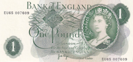 Great Britain / UK P374.g 1 Pound 1960-1977 (No date)