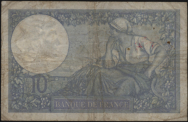 Frankrijk  P84 10 Francs 1939